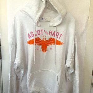 Ascot and Heart eagle hoodie